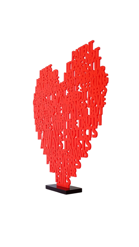 Love Chapter – Corazón Tipográfico