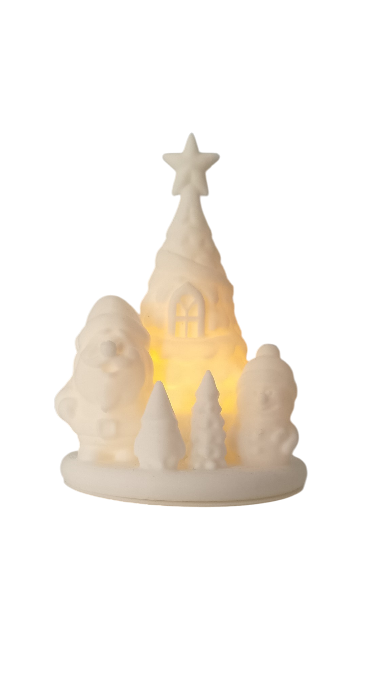 Winter Glow Village – Escena Navideña Iluminable