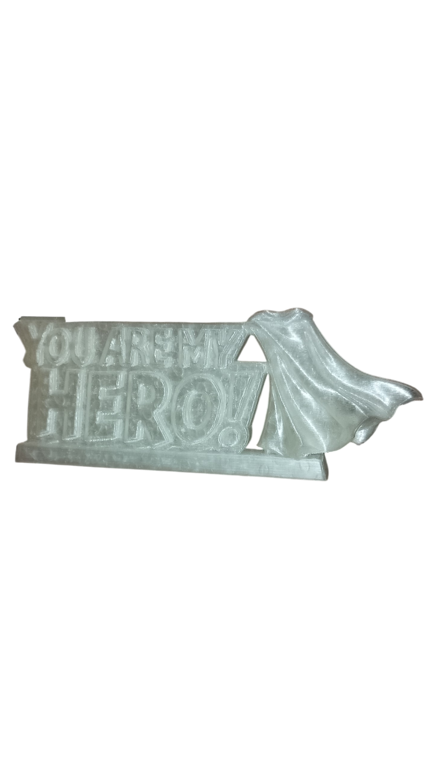 Hero Glow – Letrero Decorativo