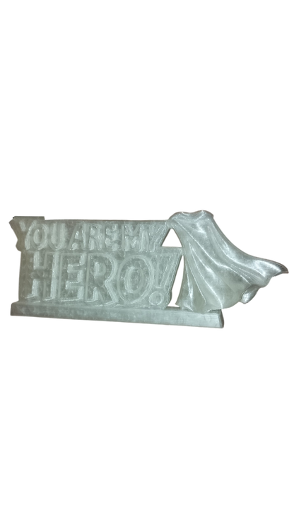 Hero Glow – Letrero Decorativo