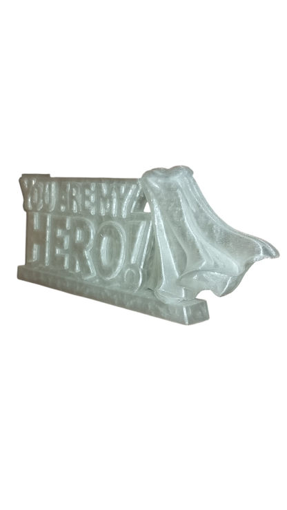 Hero Glow – Letrero Decorativo