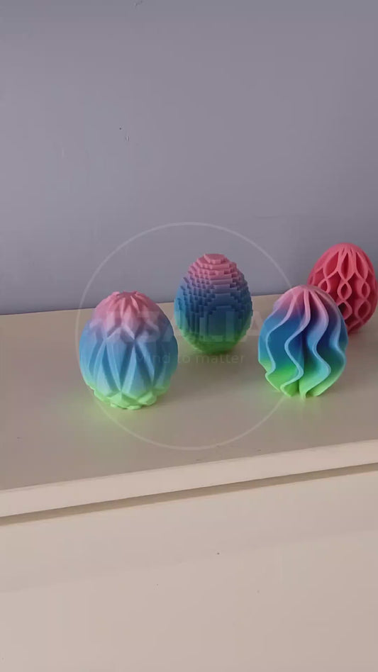 Pastel Egg Collection – Kit de Huevos Decorativos