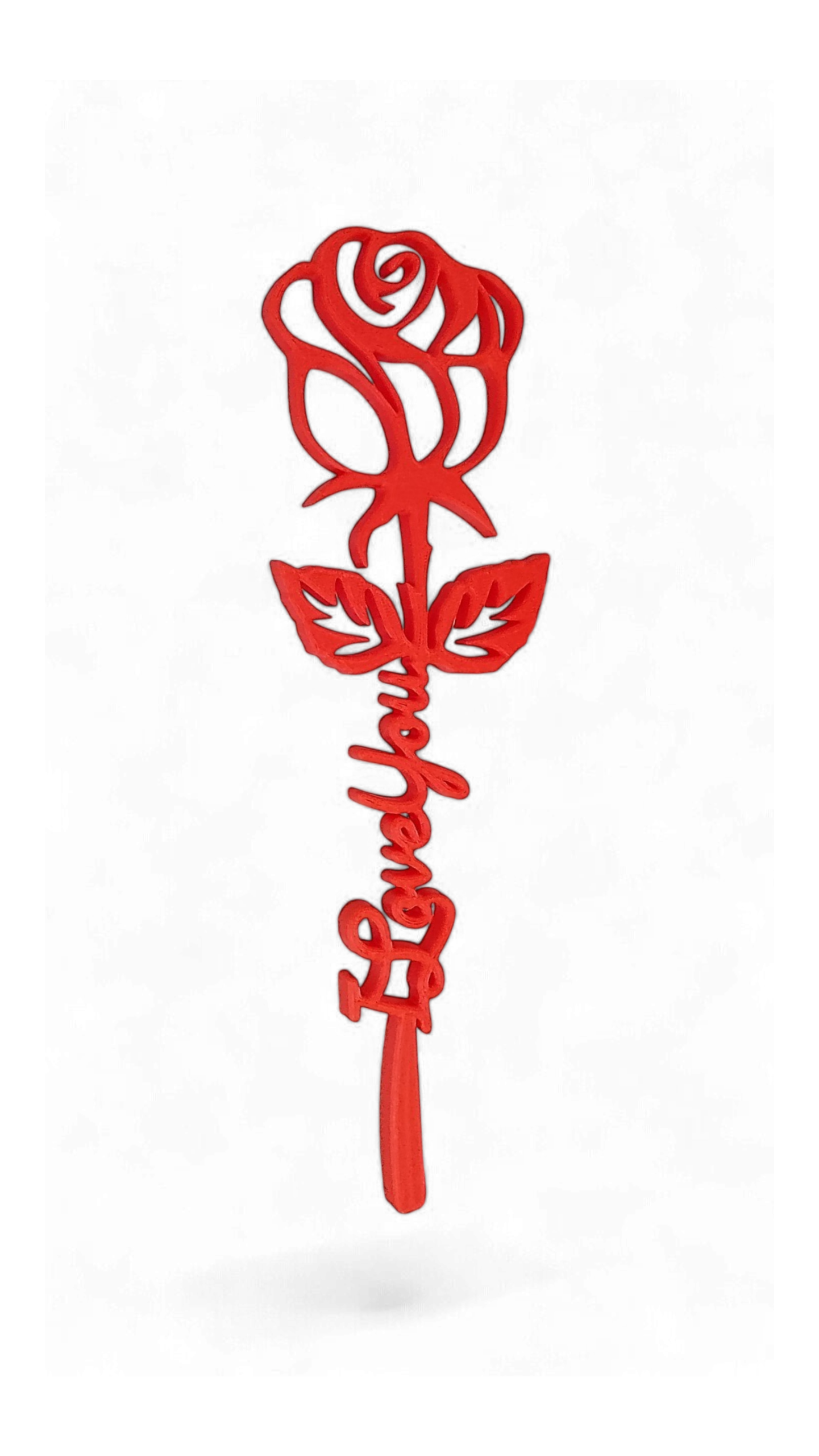 RoseLine – Rosa con Mensaje