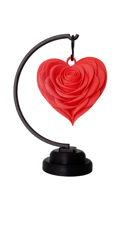 Rose Heart – Corazón Flotante