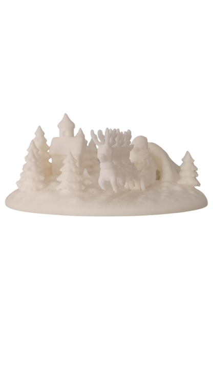 Santa’s Glow Village – Villa Navideña Iluminada