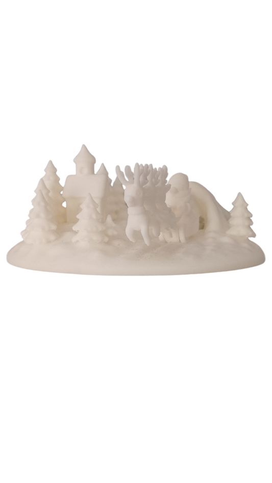 Santa’s Glow Village – Villa Navideña Iluminada