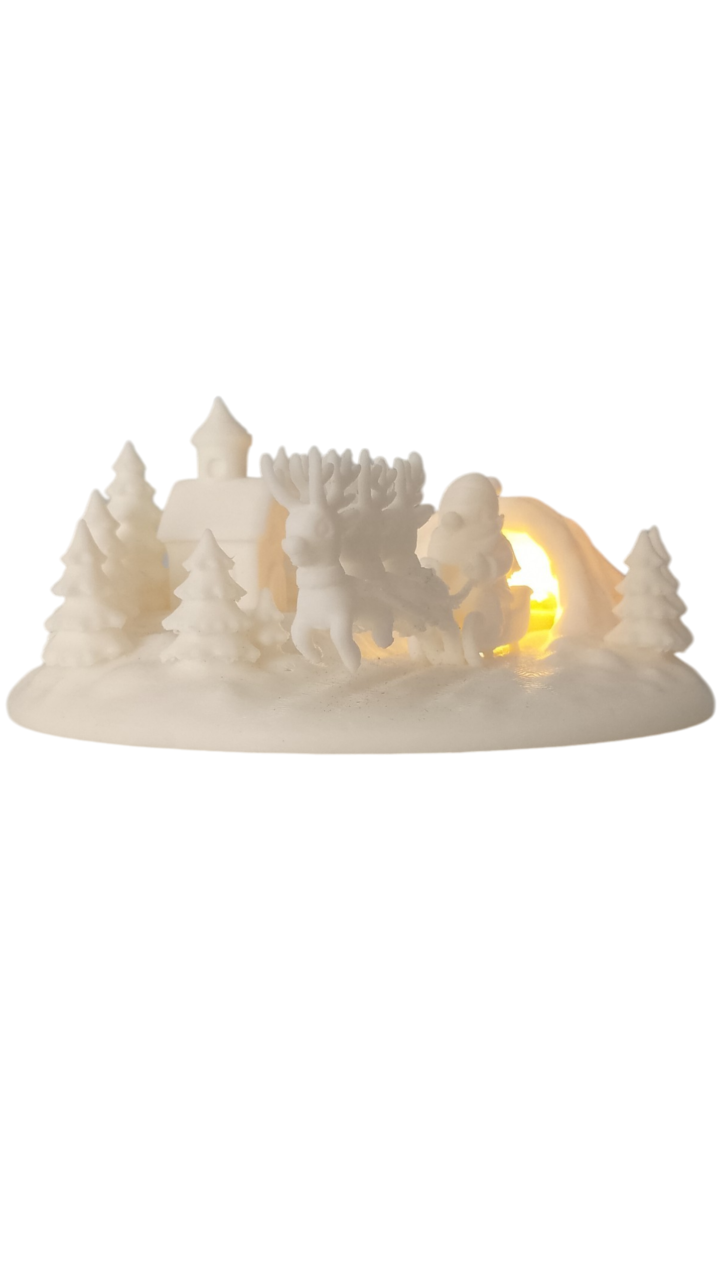 Santa’s Glow Village – Villa Navideña Iluminada