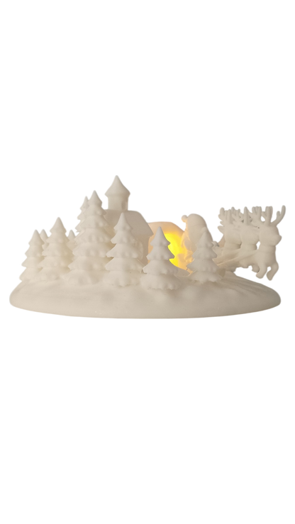 Santa’s Glow Village – Villa Navideña Iluminada